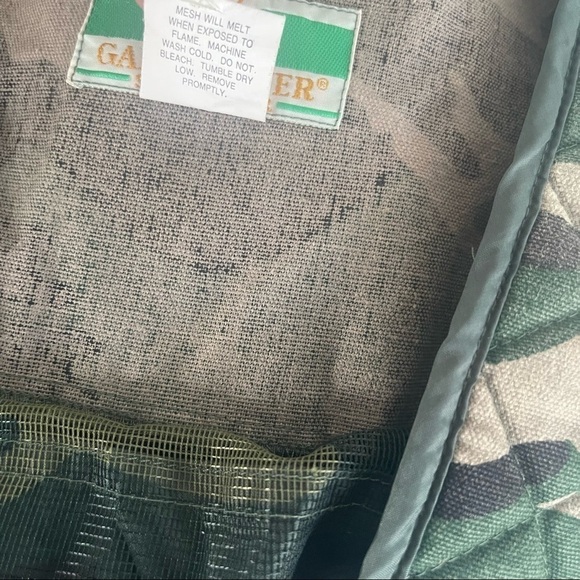 GAME WINNER SPORTSWEAR Men’s Small Medium Sleeveless Camo Vest Pockets Light - Picture 5 of 6